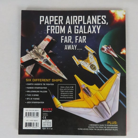Star Wars Folder Flyers Paper Airplane Book - Picture 8 of 9
